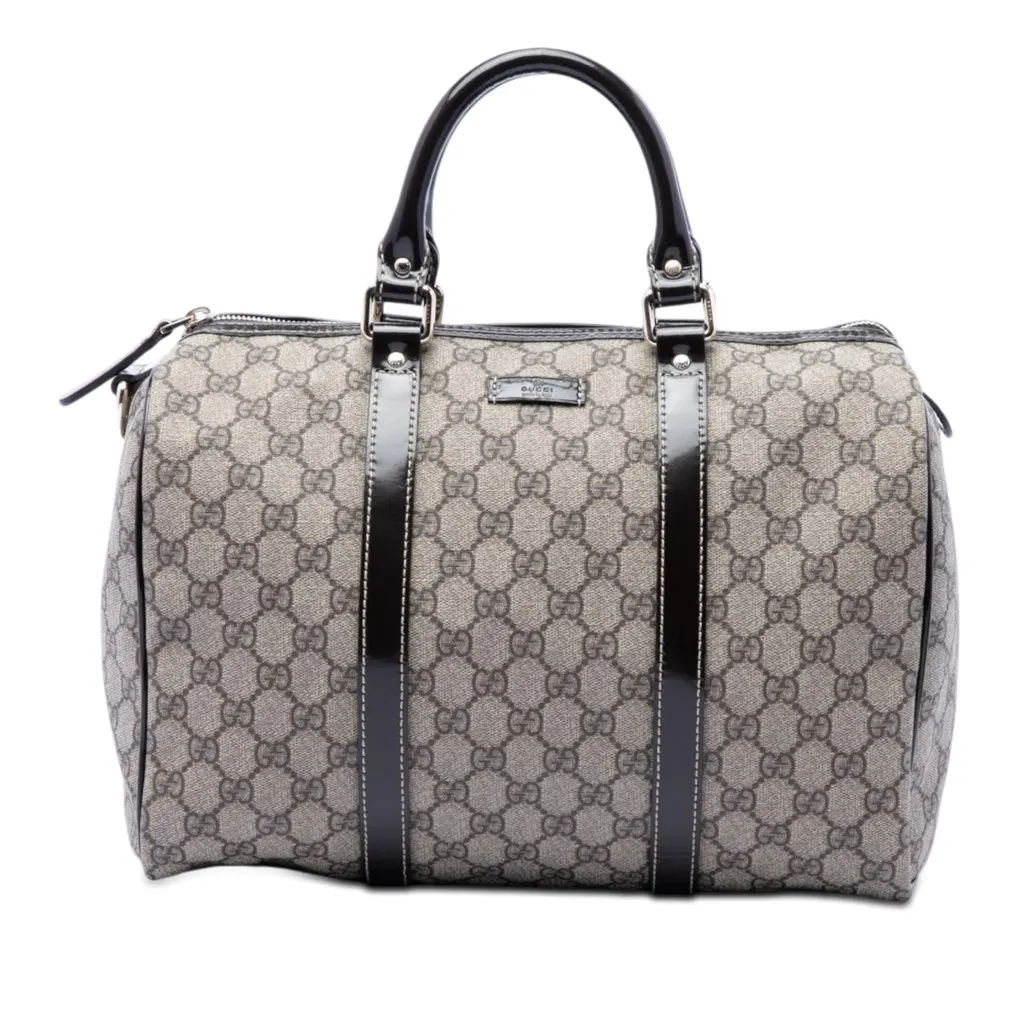 Gucci Medium GG Supreme Joy Boston Bag Beige Very good - Front View