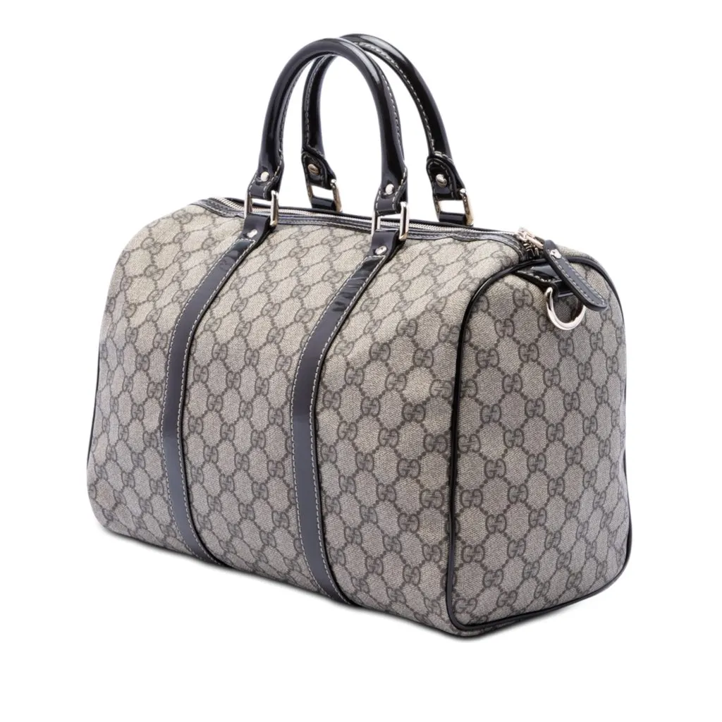 Gucci Medium GG Supreme Joy Boston Bag Beige Very good - Back View