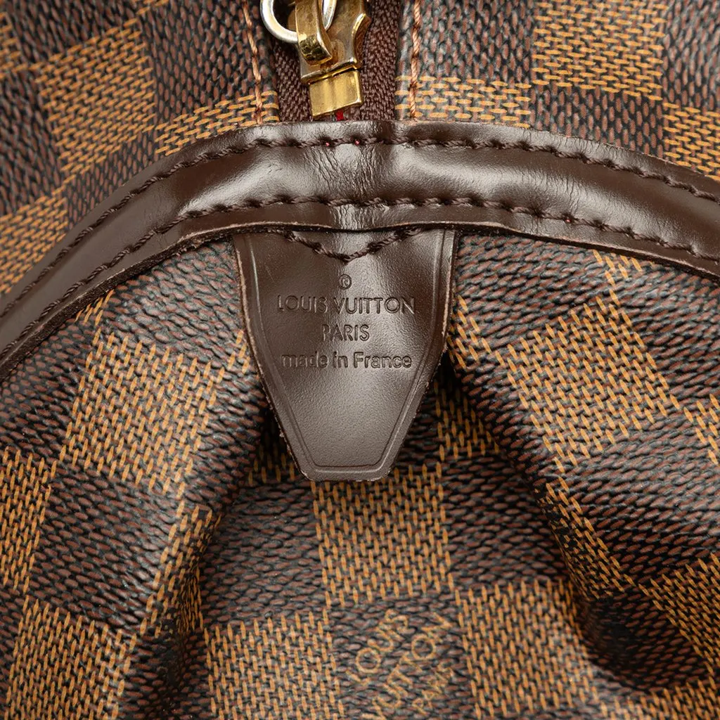 Louis Vuitton Damier Ebene Rivington PM Brown Canvas Very good - Box View
