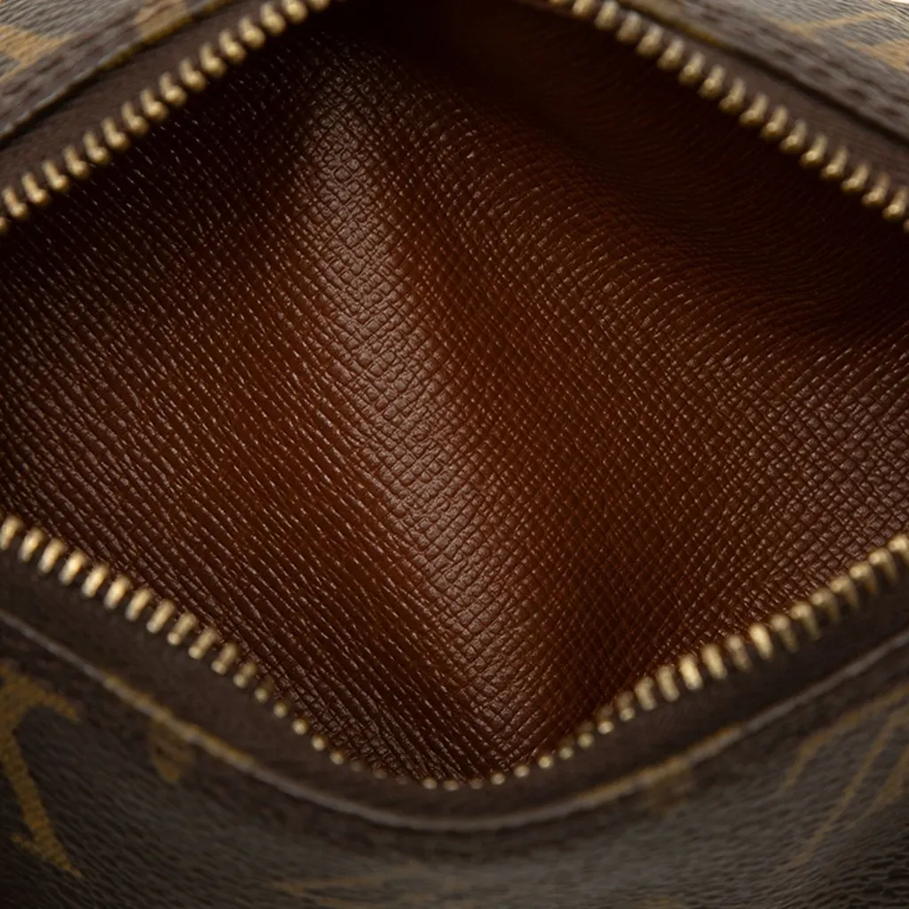 Louis Vuitton Monogram Papillon Pochette Brown Very good - Model View