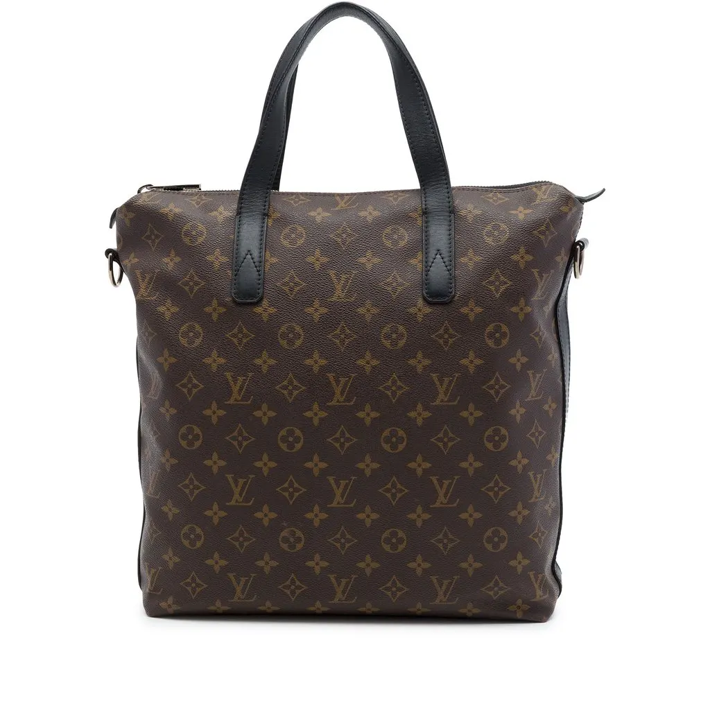 Louis Vuitton Monogram Macassar Kitan Brown Canvas Very good - Front View