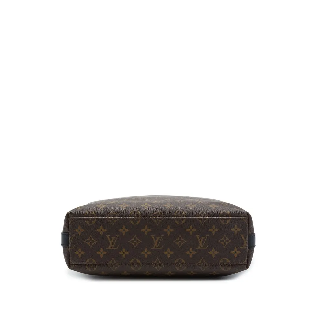 Louis Vuitton Monogram Macassar Kitan Brown Canvas Very good - Inside View