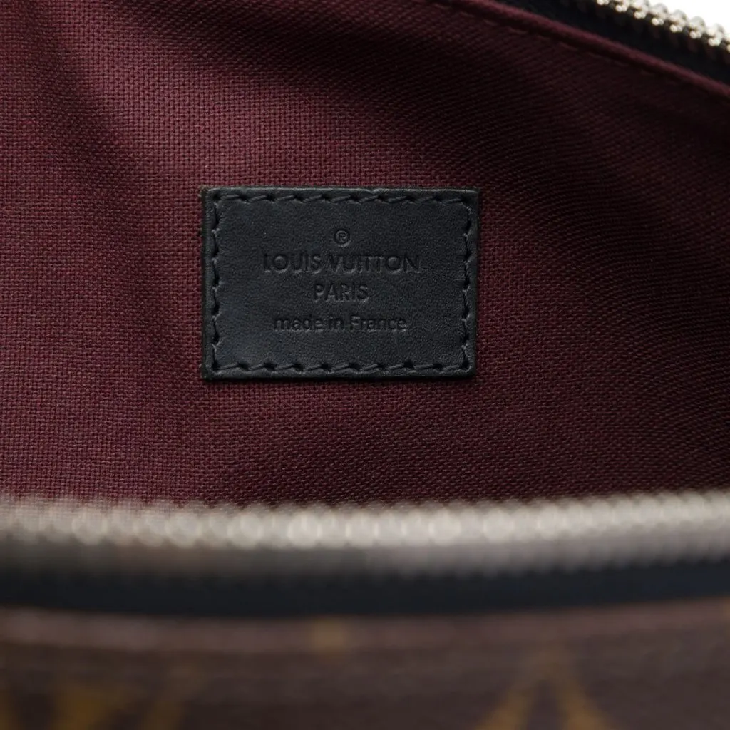 Louis Vuitton Monogram Macassar Kitan Brown Canvas Very good - Box View