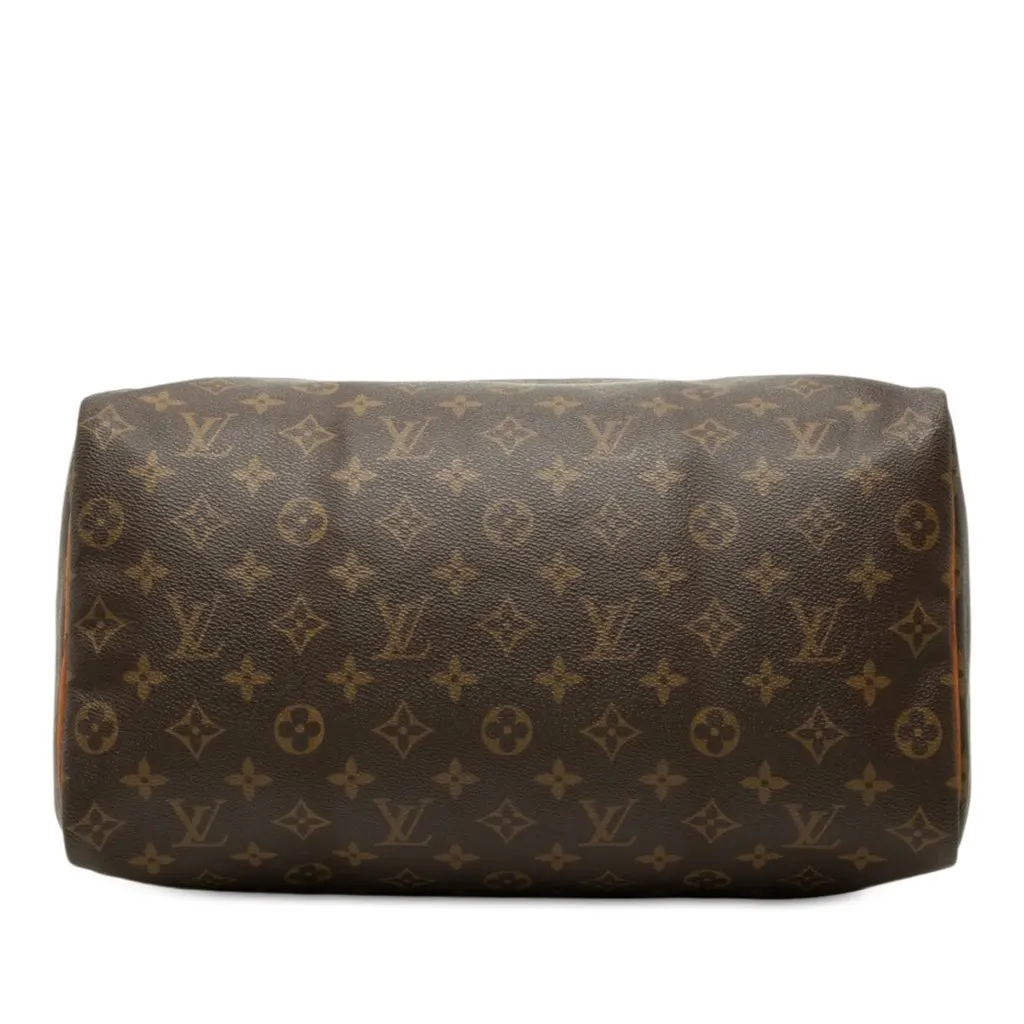 Louis Vuitton Monogram Speedy 35 Brown Canvas Good - Inside View
