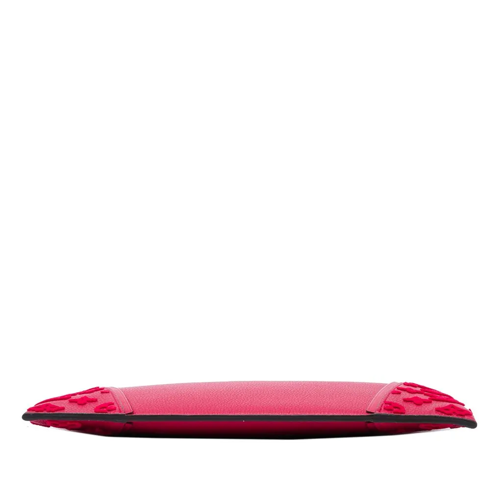 Louis Vuitton Veau Cachemire W Pochette Red Leather Very good - Inside View