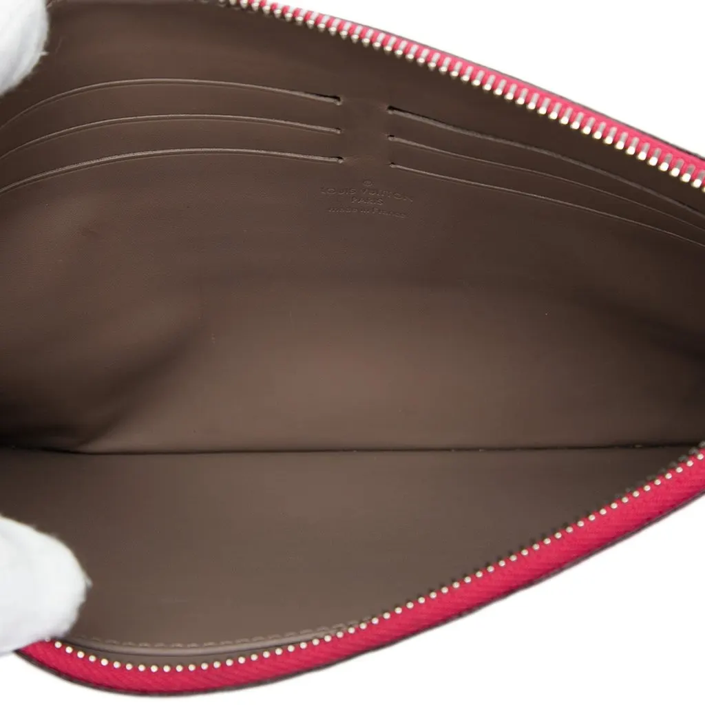 Louis Vuitton Veau Cachemire W Pochette Red Leather Very good - Model View