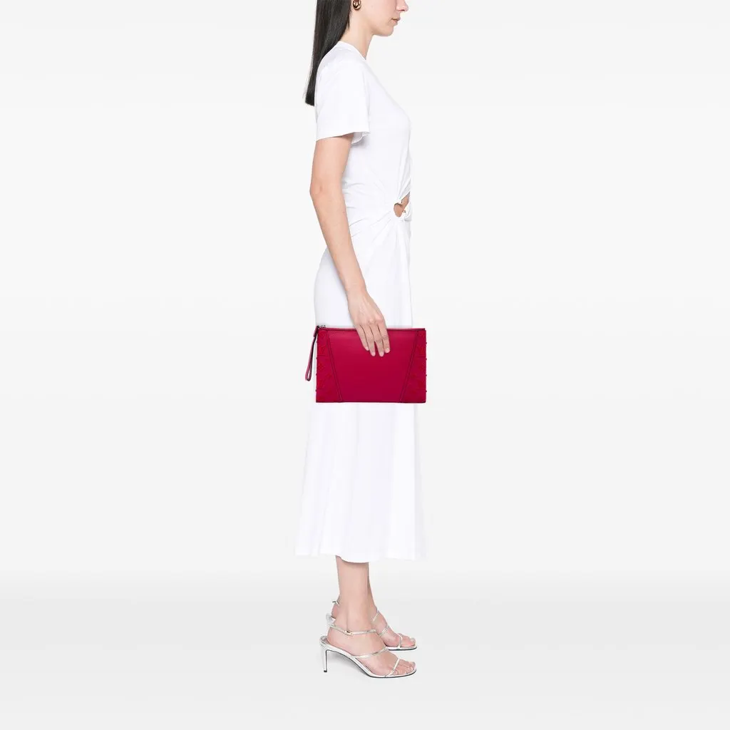 Louis Vuitton Veau Cachemire W Pochette Red Leather Very good - Box View