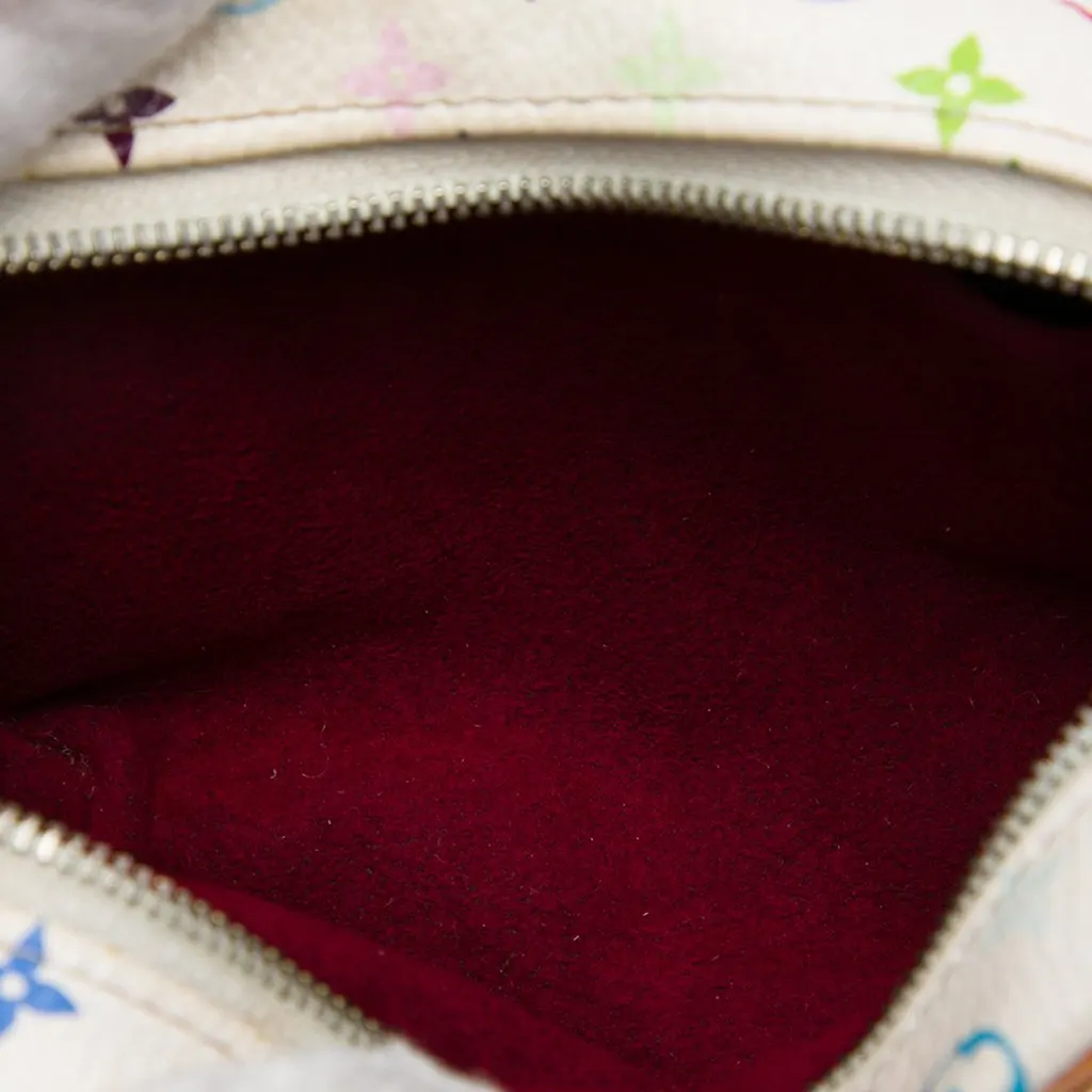 Louis Vuitton Monogram Multicolor Trousse Wapity Case White Very good - Model View