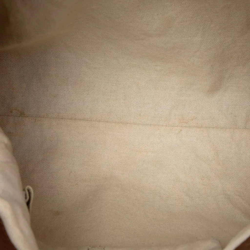 Gucci GG Canvas Bella Convertible Tote Beige Canvas Good - Model View