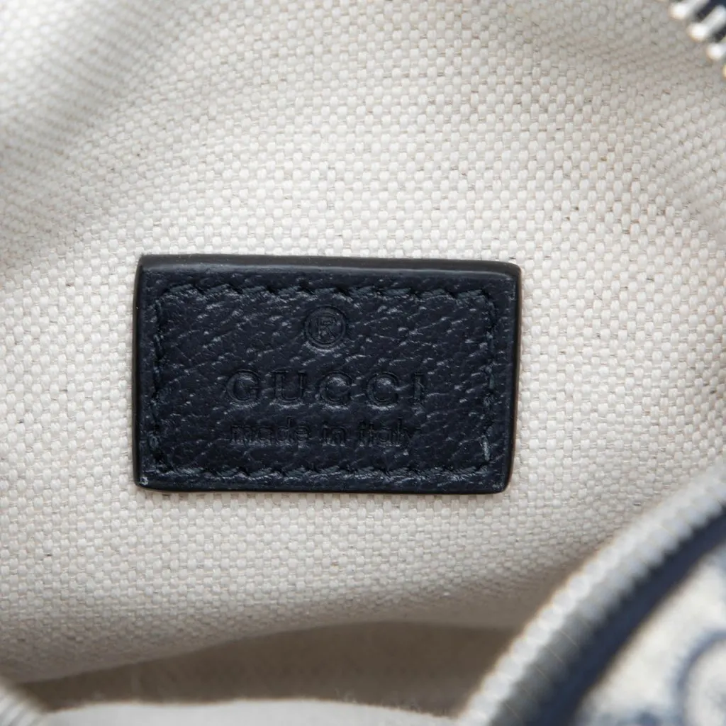 Gucci Mini GG Supreme Web Ophidia Satchel Beige Canvas Very good - Box View