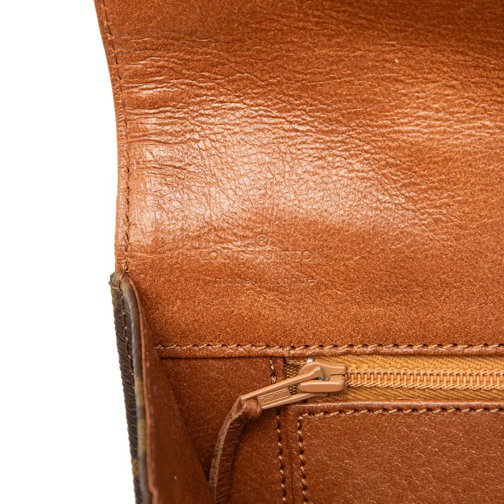 Louis Vuitton Monogram Pochette Dame PM Brown Canvas Good - Box View
