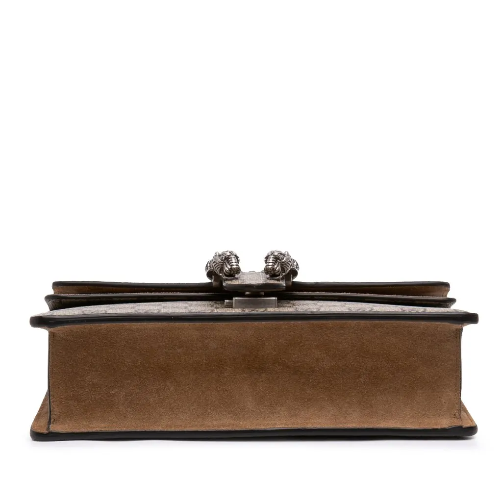 Gucci Medium GG Supreme Dionysus Crossbody Beige Very good - Inside View