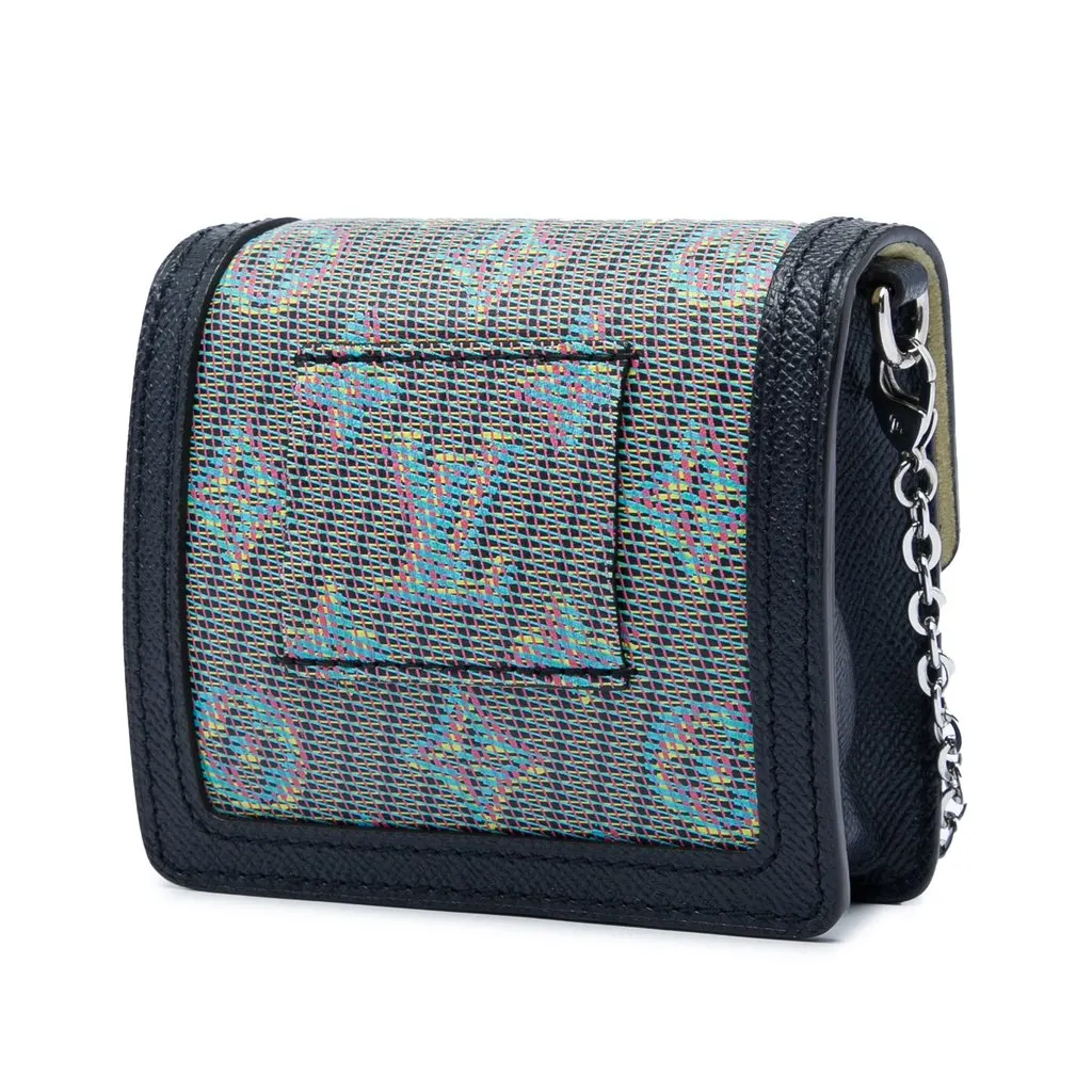 Louis Vuitton Monogram LV Pop Dauphine Bumbag BB Blue Very good - Back View