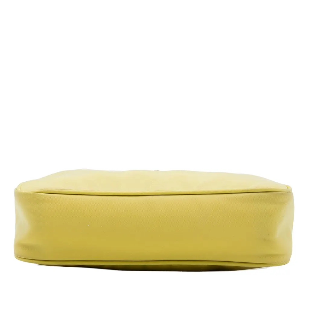 Prada Mini Tessuto Re Edition 2000 Shoulder Bag Yellow Polyamide Very good - Inside View
