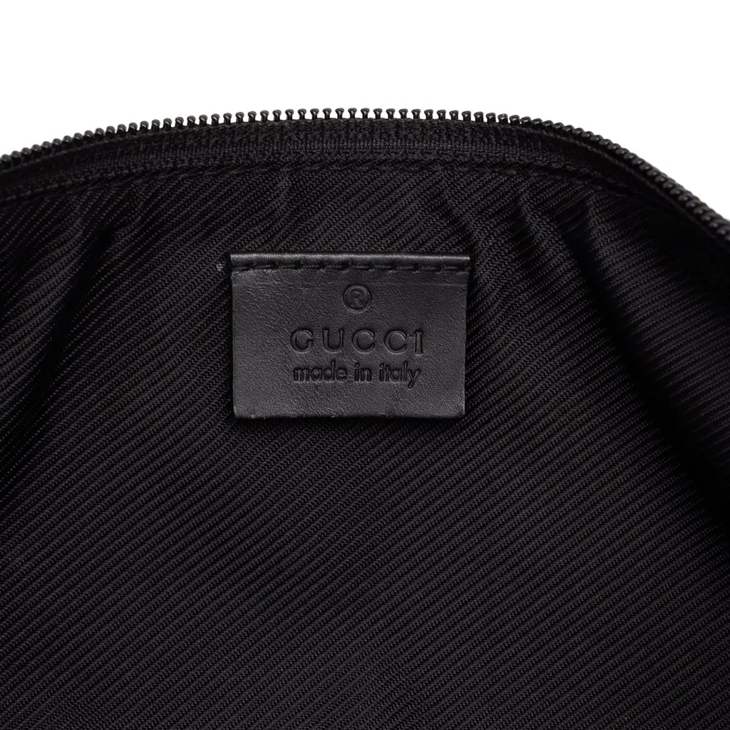 Gucci GG Canvas Boat Black Canvas Very good - Box View