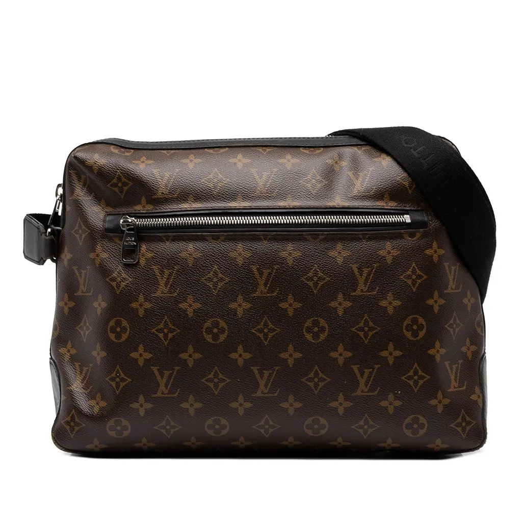 Louis Vuitton Monogram Macassar Torres Messenger Bag Brown Canvas Very good - Front View