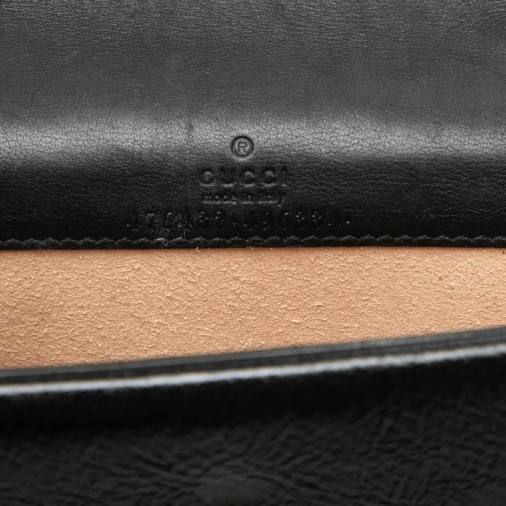 Gucci Mini GG Velvet Dionysus Crossbody Blue Very good - Box View