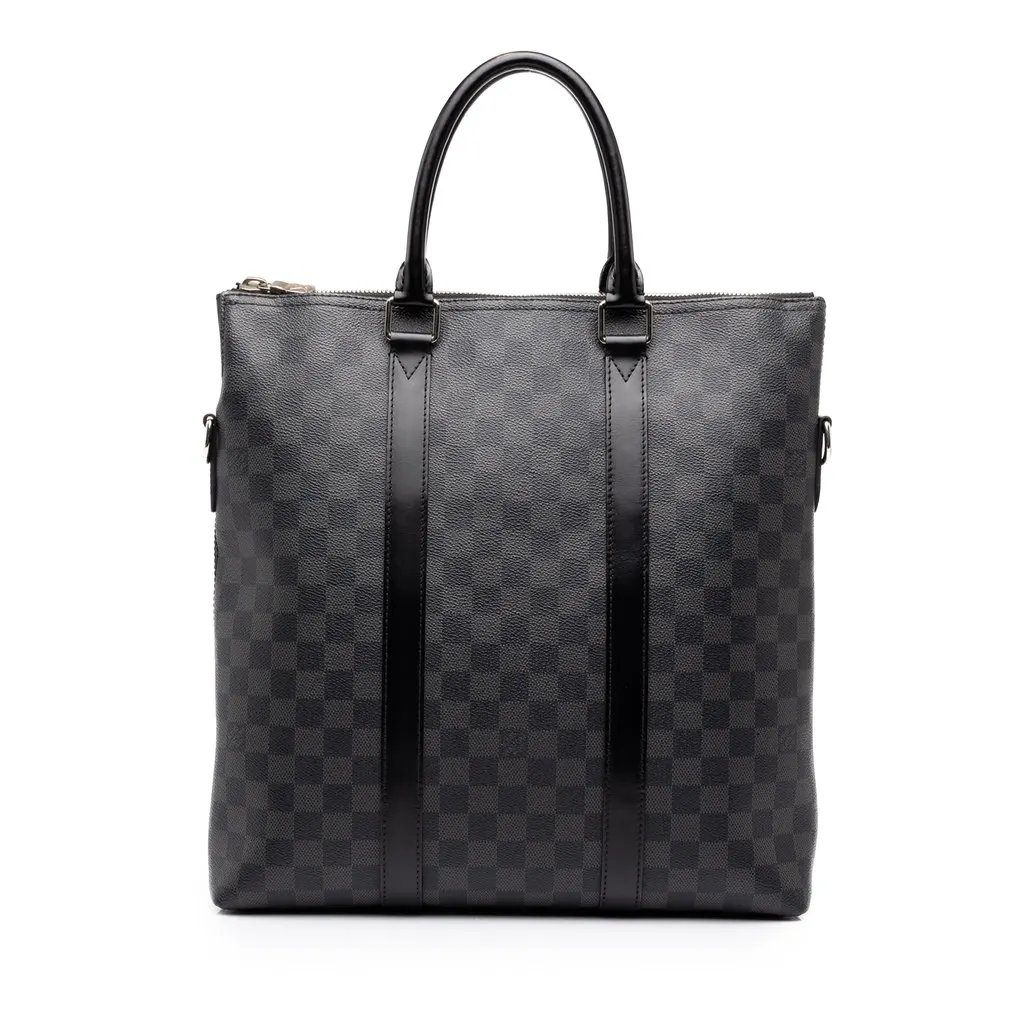 Louis Vuitton Damier Graphite Anton Tote Black Canvas Very good - Front View