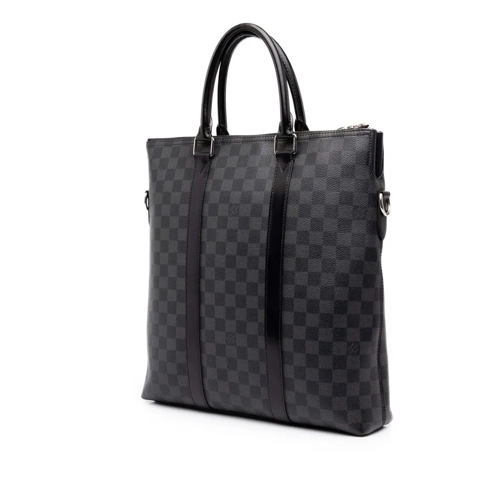 Louis Vuitton Damier Graphite Anton Tote Black Canvas Very good - Back View