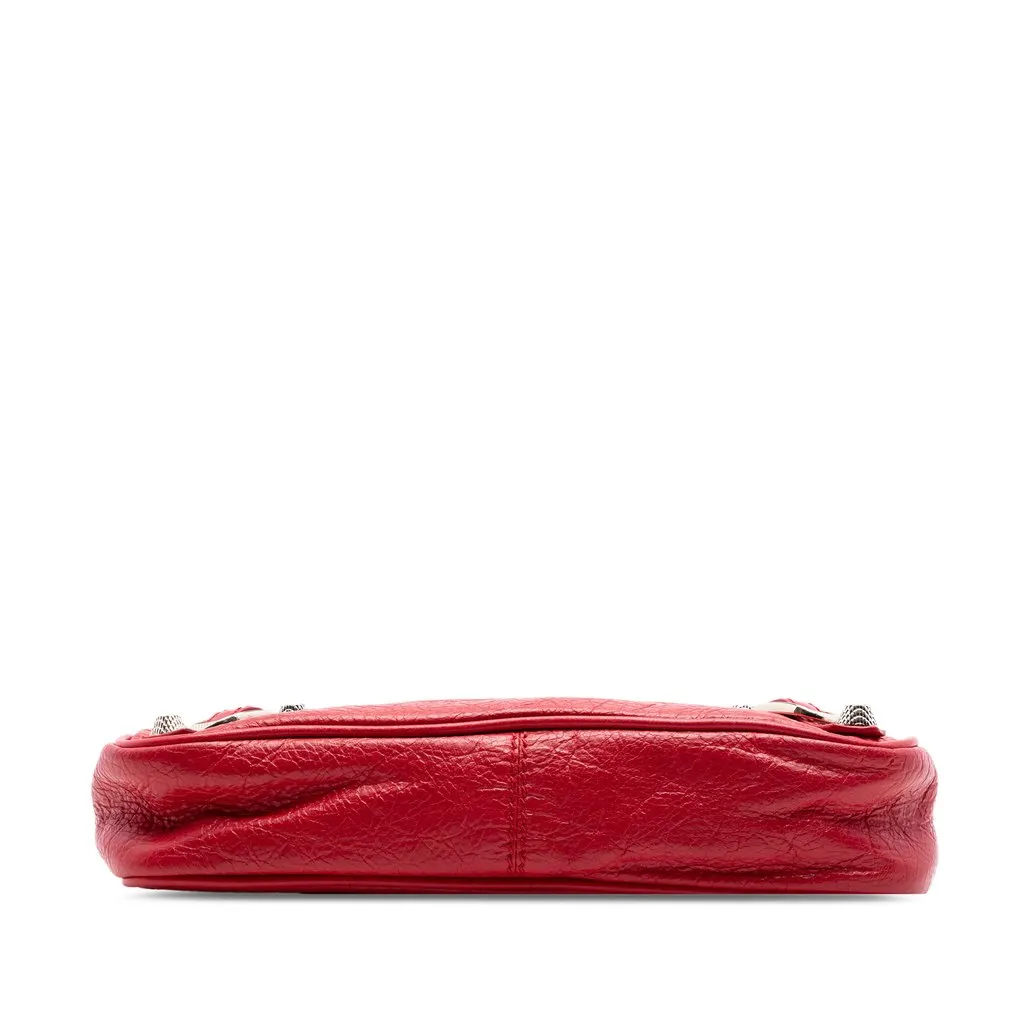 Balenciaga Lambskin Motocross Giant 12 Hip Crossbody Red Leather Very good - Inside View