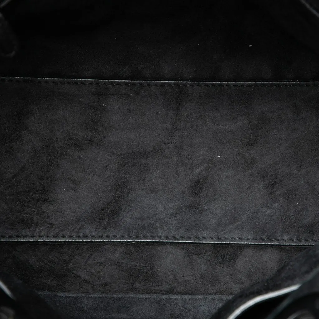 Dior Medium Ultra Matte Calfskin Cannage Studded Supple Lady Dior Black Leather Very good - Model View