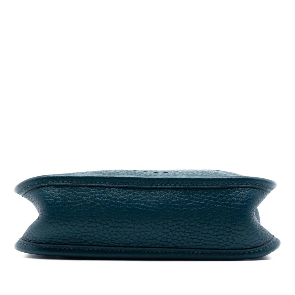 Hermès Clemence Evelyne 16 Amazone Blue Leather Very good - Inside View