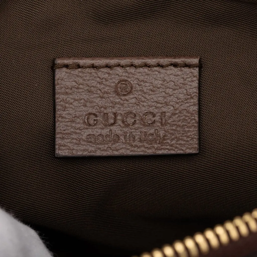 Gucci Medium GG Supreme Web Ophidia Cosmetic Case Beige Very good - Box View