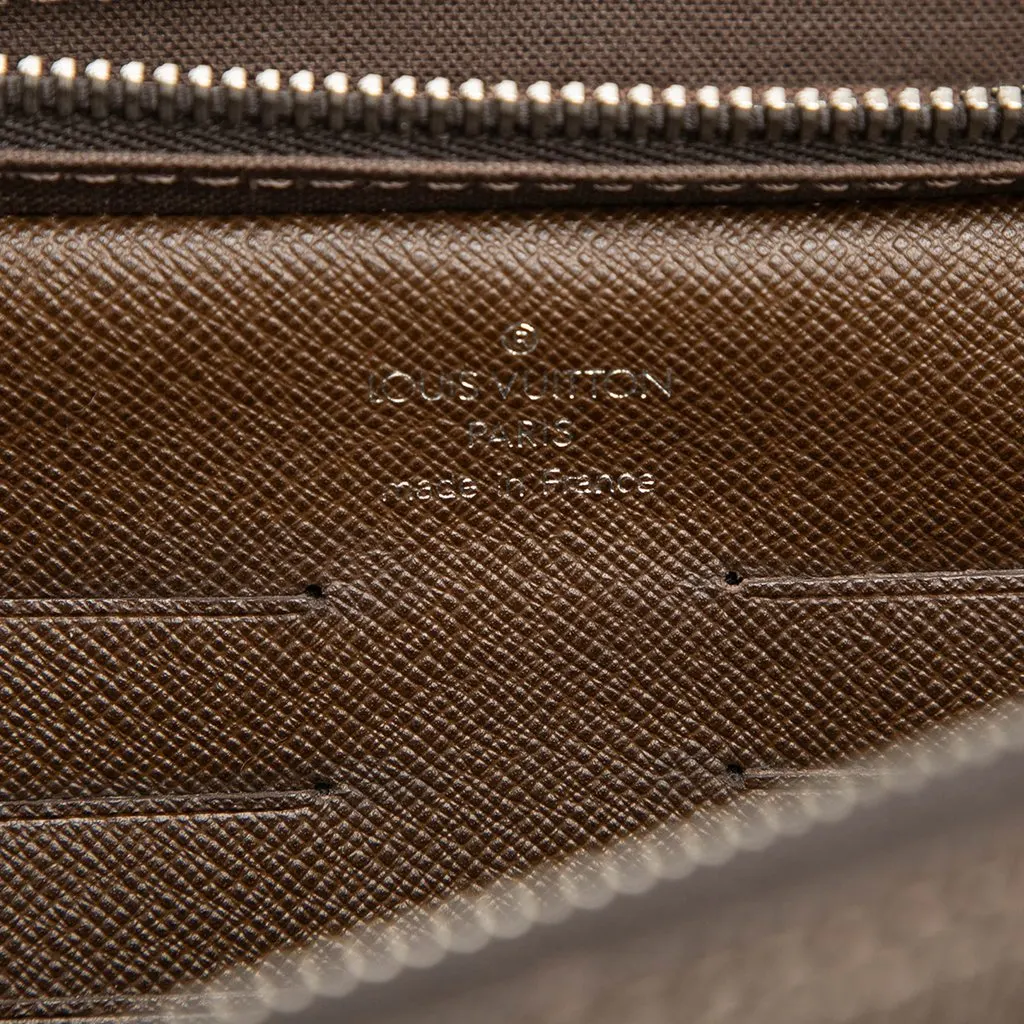 Louis Vuitton Taiga Neo Pavel Clutch Brown Leather Very good - Box View
