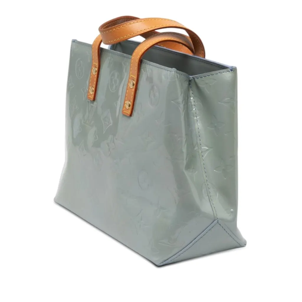 Louis Vuitton Monogram Vernis Reade PM Blue Leather Very good - Back View