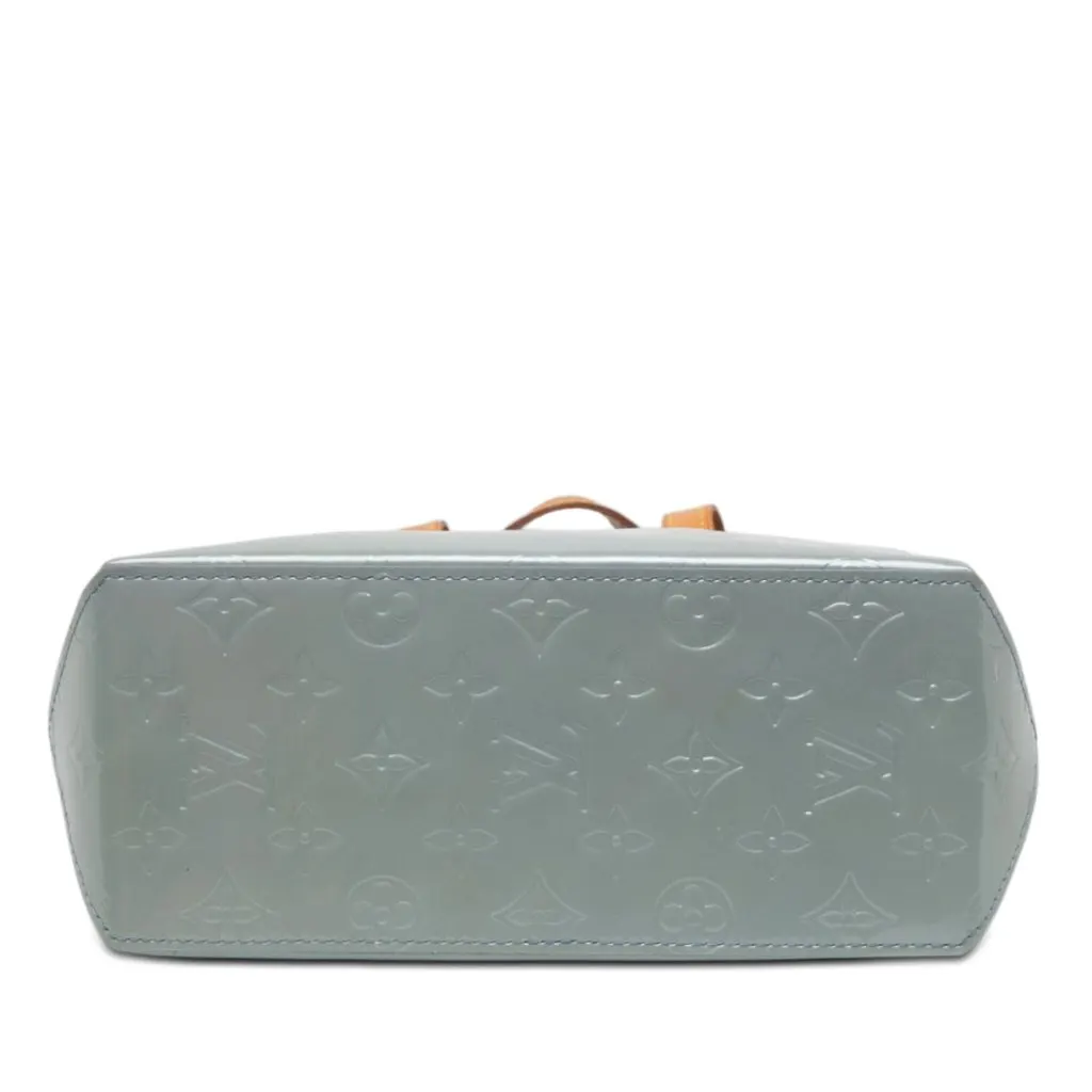 Louis Vuitton Monogram Vernis Reade PM Blue Leather Very good - Inside View