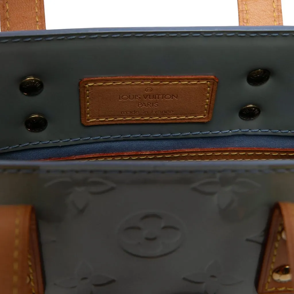 Louis Vuitton Monogram Vernis Reade PM Blue Leather Very good - Box View