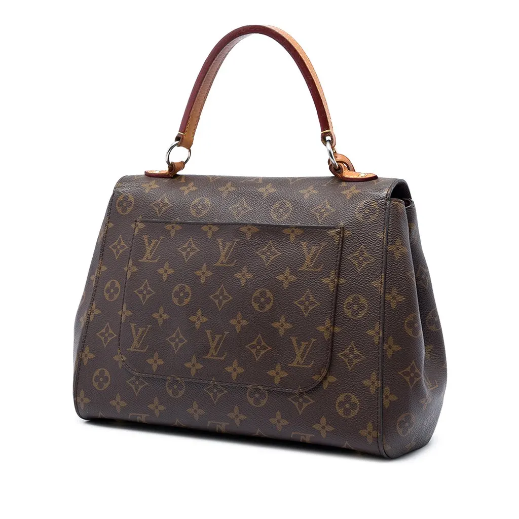 Louis Vuitton Monogram Cluny MM Brown Canvas Good - Back View