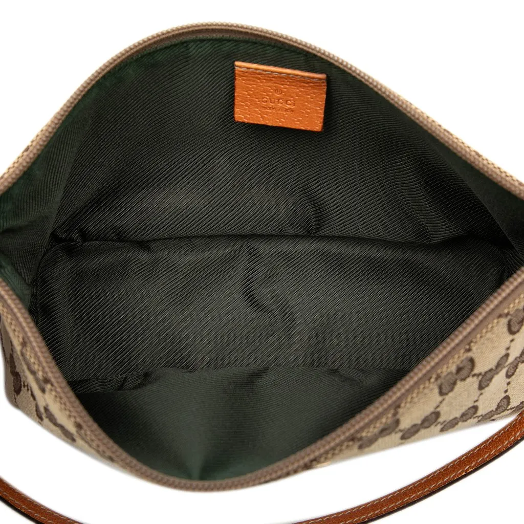 Gucci GG Canvas Boat Beige Canvas Good - Model View