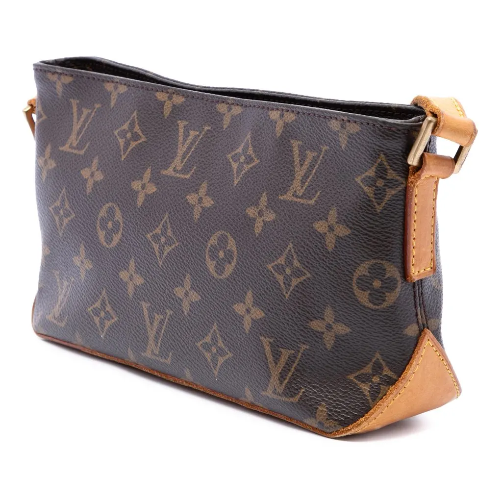 Louis Vuitton Monogram Trotteur Brown Canvas Good - Back View