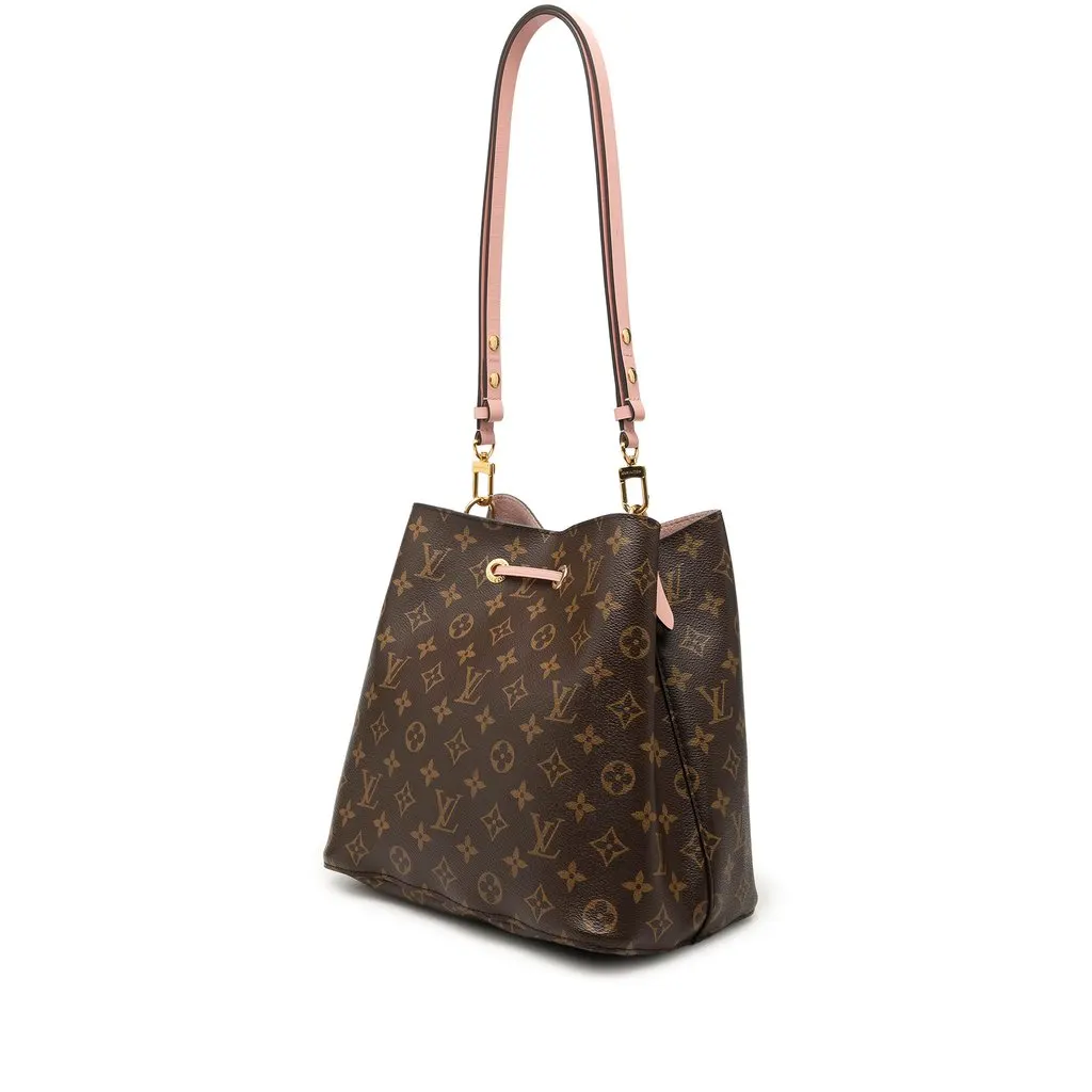 Louis Vuitton Monogram Neonoe MM Brown Canvas Very good - Back View