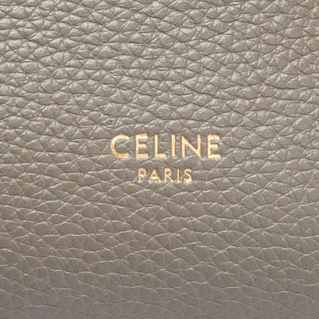 Celine Small Soft Grained Calfskin Seau Sangle Bucket Bag MultiColor Leather Very good - Box View