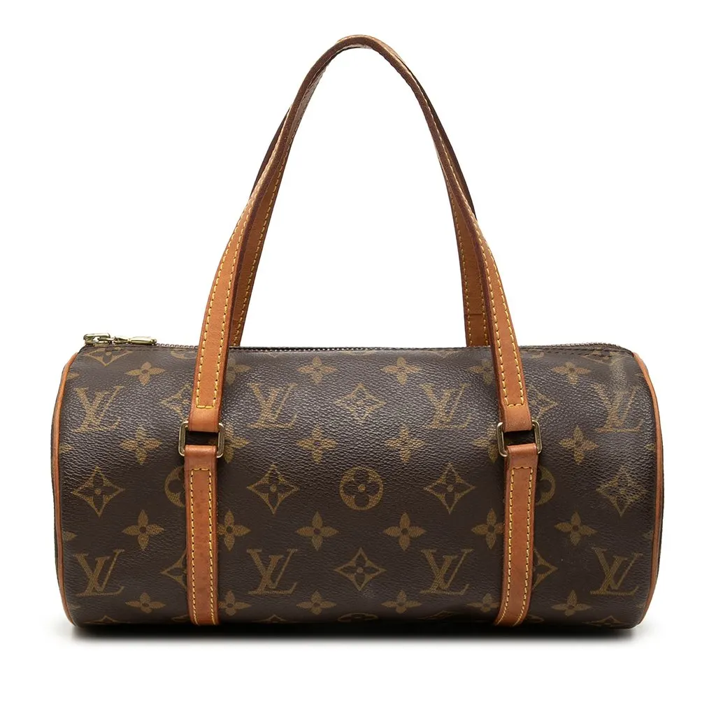 Louis Vuitton Monogram Papillon 28 Brown Canvas Good - Front View