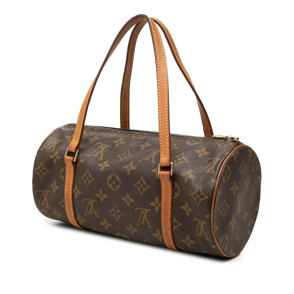 Louis Vuitton Monogram Papillon 28 Brown Canvas Good - Back View