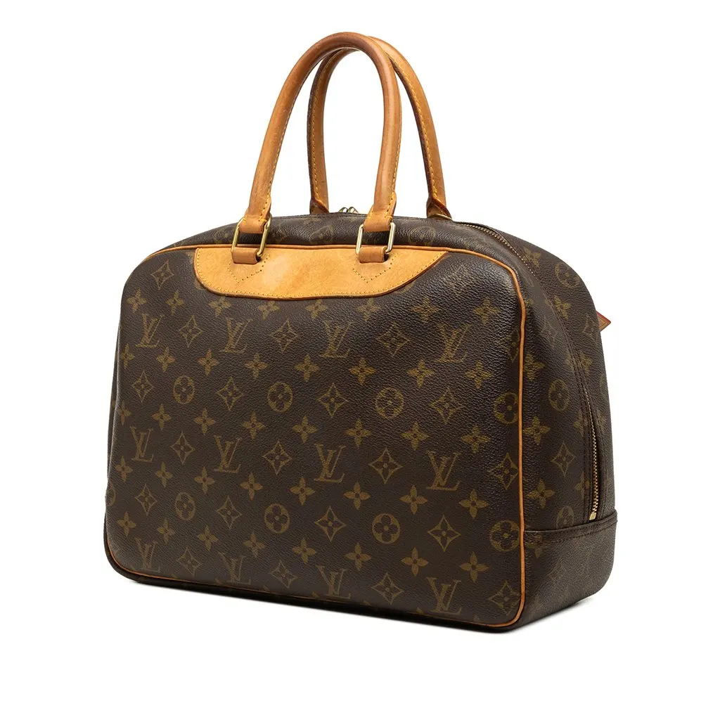 Louis Vuitton Monogram Deauville Brown Canvas Good - Back View