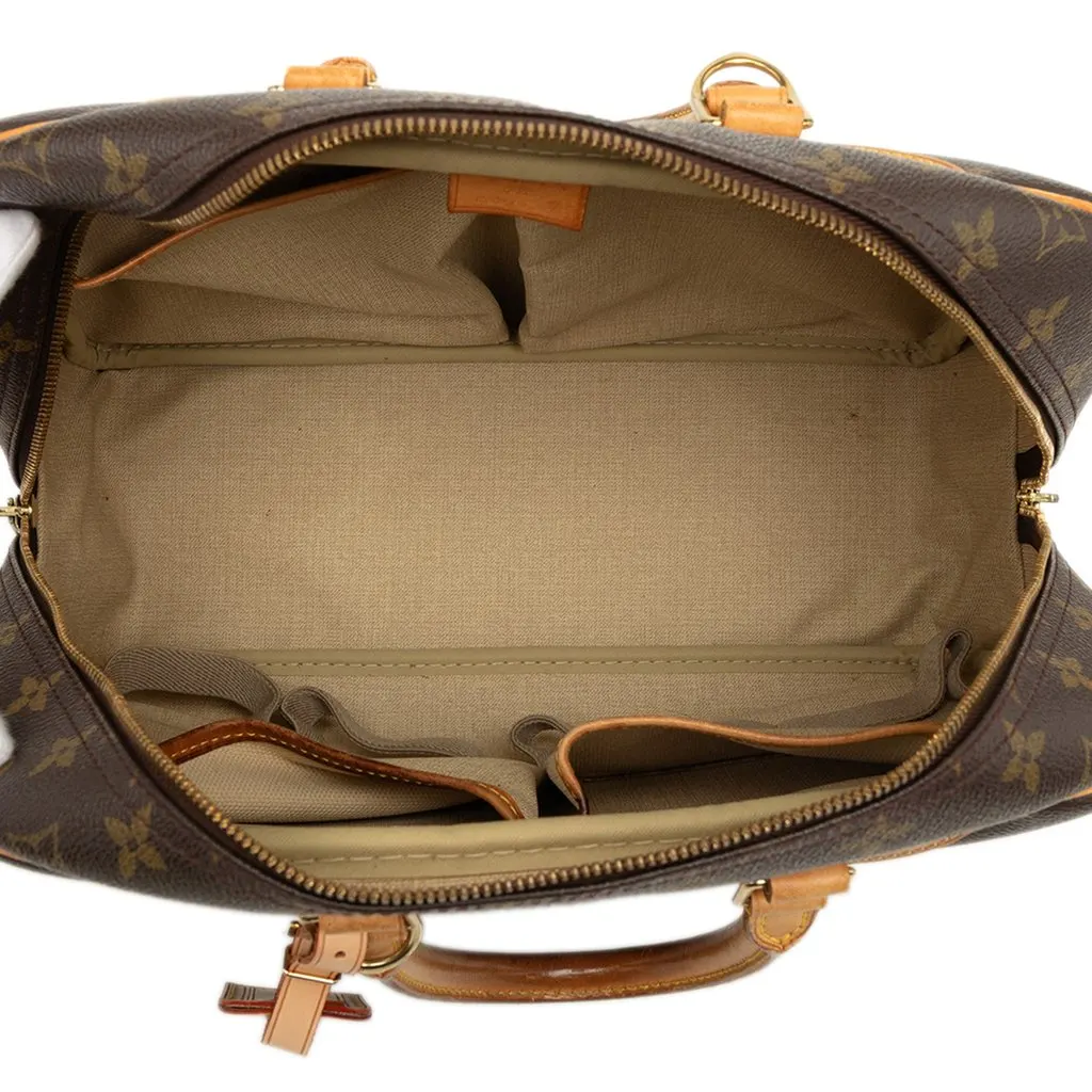 Louis Vuitton Monogram Deauville Brown Canvas Good - Model View