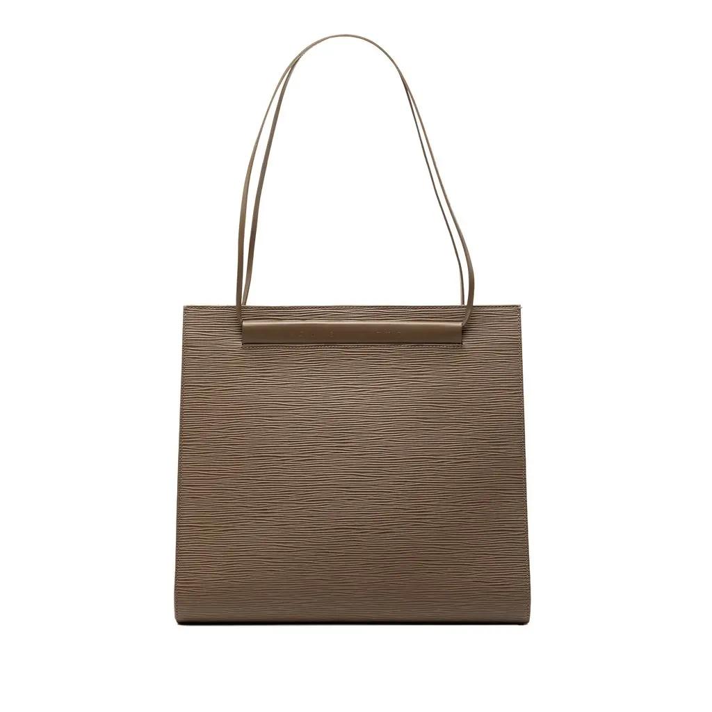 Louis Vuitton Epi Saint Tropez Brown Leather Very good - Front View