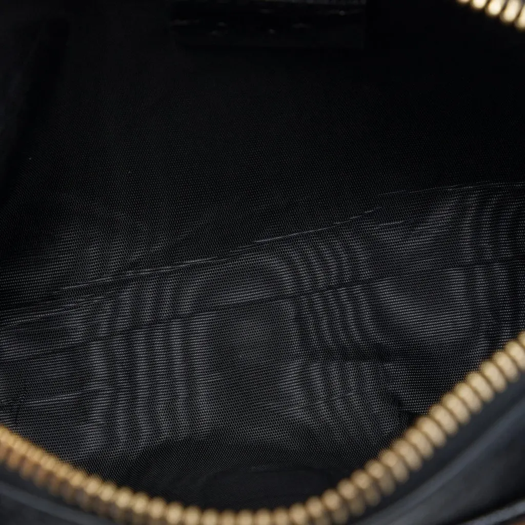 Gucci Mini Suede Web Ophidia Crossbody Brown Suede Very good - Model View