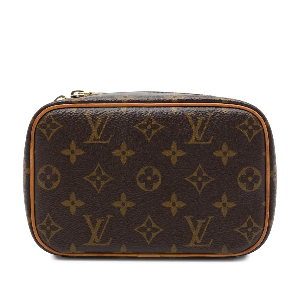 Louis Vuitton Monogram Nice Mini Vanity Case Brown Very good - Inside View