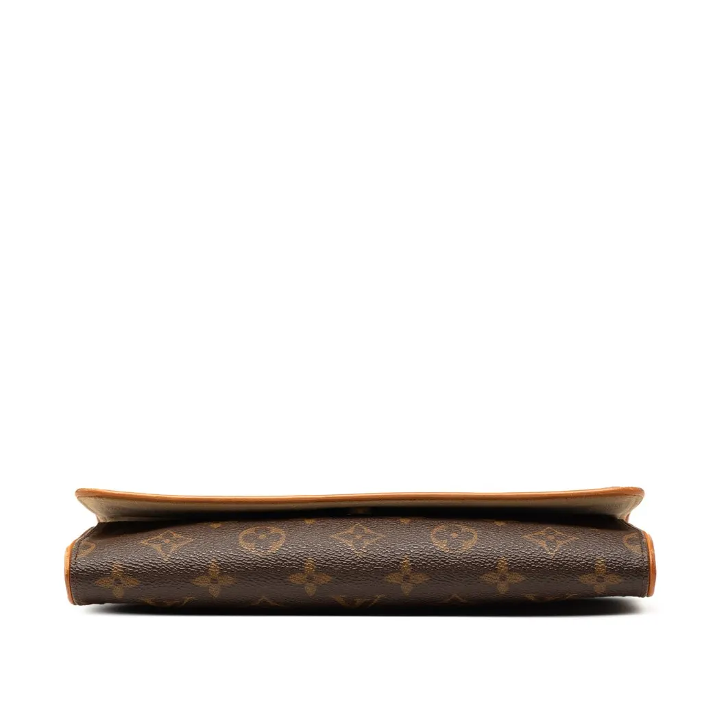 Louis Vuitton Monogram Pochette Twin GM Brown Very good - Inside View