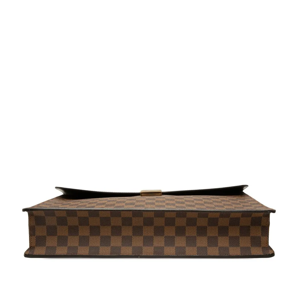 Louis Vuitton Damier Ebene Altona PM Brown Canvas Good - Inside View