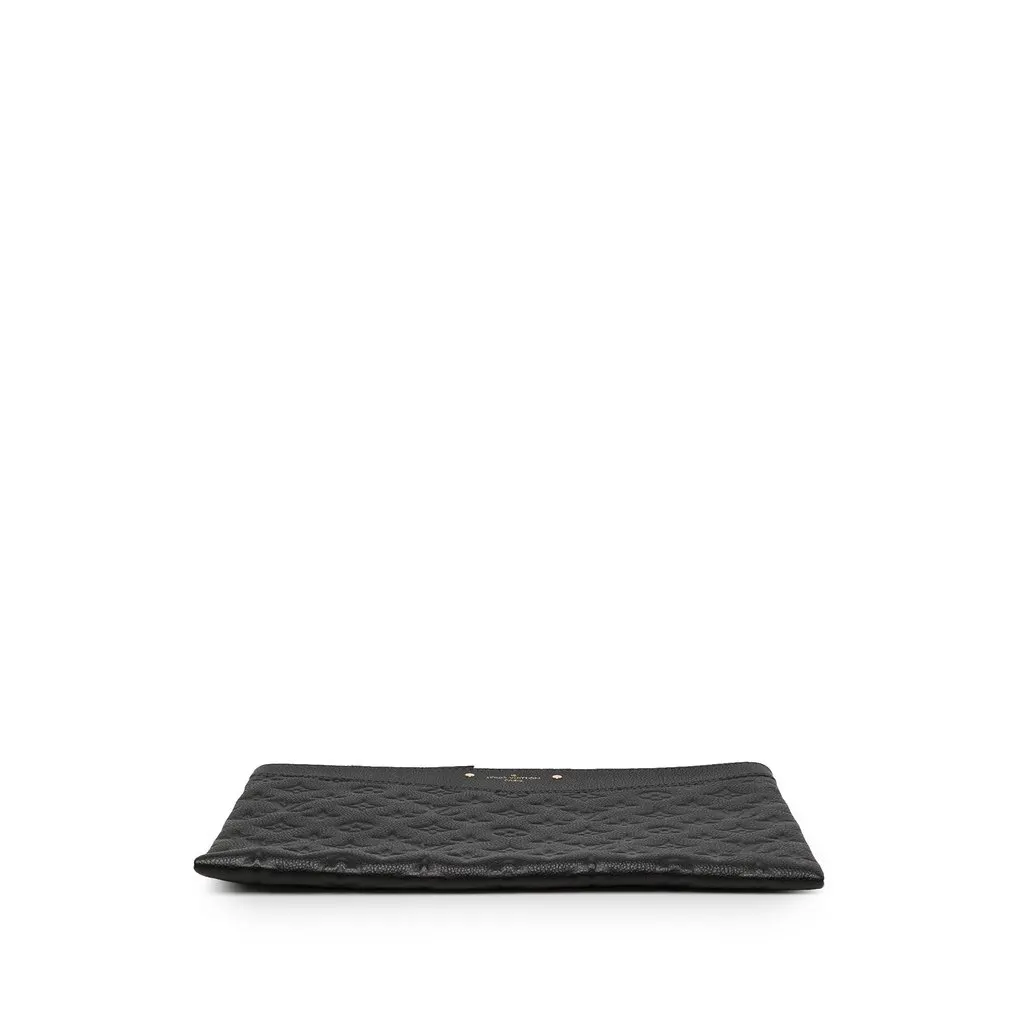 Louis Vuitton Monogram Empreinte Daily Pouch Black Leather Very good - Inside View