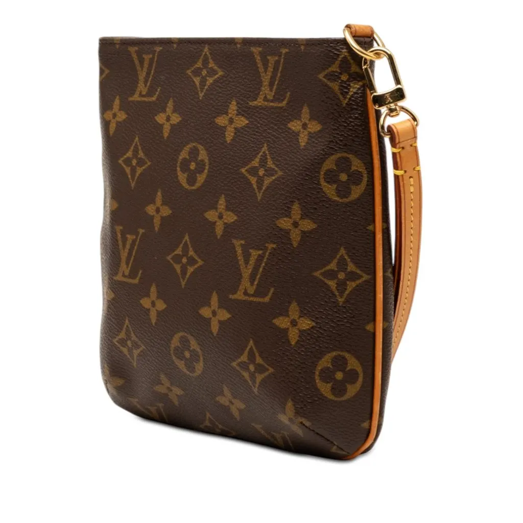 Louis Vuitton Monogram Partition Brown Very good - Back View