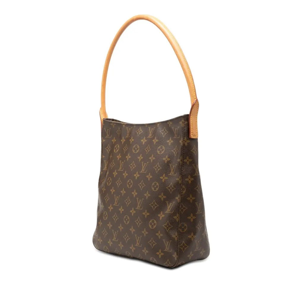 Louis Vuitton Monogram Looping GM Brown Very good - Back View