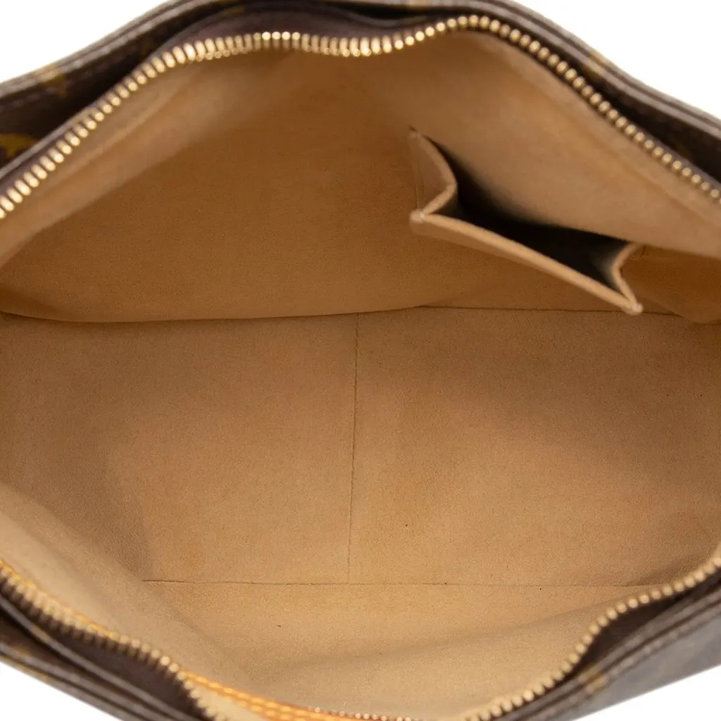 Louis Vuitton Monogram Looping GM Brown Very good - Model View