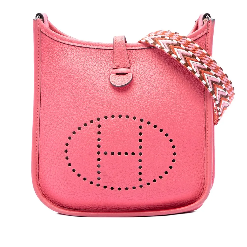 Hermès Clemence Evelyne I 16 Amazone Pink Leather Very good - Front View